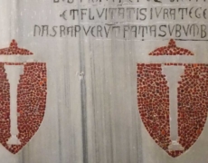 Stemmi a mosaico e a intarsio marmoreo nelle lastre funerarie del medioevo romano. Gli stemmi Colonna nella canonica di S. Maria Maggiore (Roma)