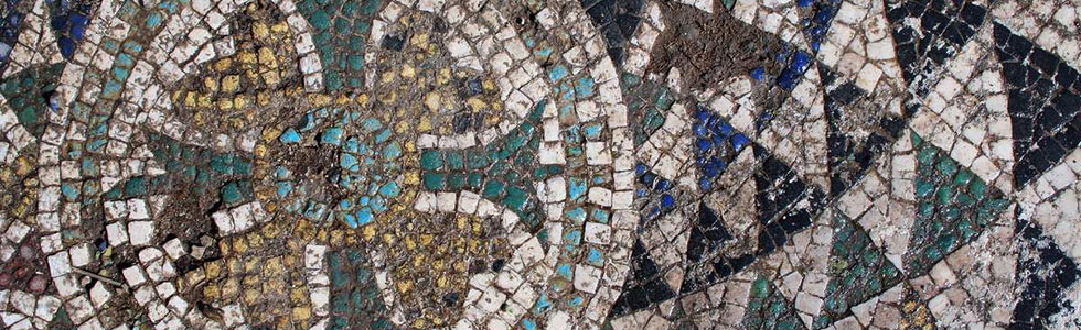 Mosaico policromo da Gabii (Corcolle, Roma)